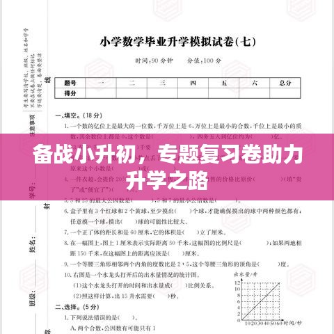 备战小升初，专题复习卷助力升学之路