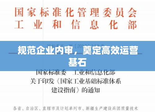 规范企业内审，奠定高效运营基石