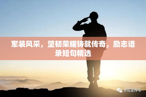 军装风采，坚韧荣耀铸就传奇，励志语录短句精选