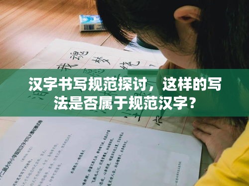 汉字书写规范探讨，这样的写法是否属于规范汉字？