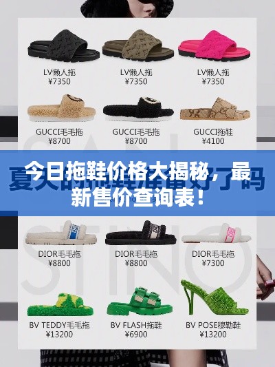 今日拖鞋价格大揭秘，最新售价查询表！