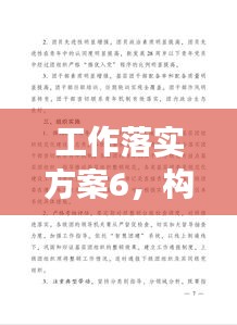工作落实方案6，构建高效执行体系的实战步骤