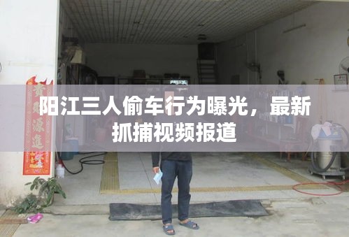 阳江三人偷车行为曝光，最新抓捕视频报道