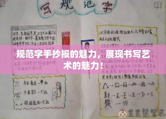 规范字手抄报的魅力，展现书写艺术的魅力！
