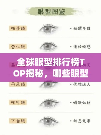 全球眼型排行榜TOP揭秘，哪些眼型最受欢迎？