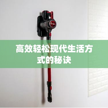 高效轻松现代生活方式的秘诀