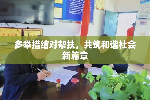 多举措结对帮扶，共筑和谐社会新篇章