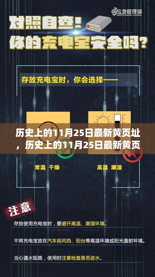 历史上的11月25日最新黄页全面评测与介绍