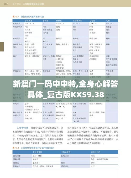 新澳门一码中中特,全身心解答具体_复古版KXS9.38