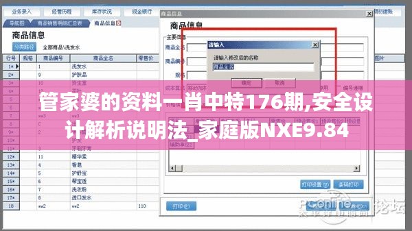 管家婆的资料一肖中特176期,安全设计解析说明法_家庭版NXE9.84