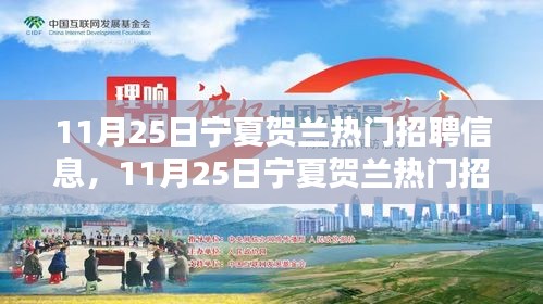 11月25日宁夏贺兰热门招聘信息汇总，优质岗位大揭秘