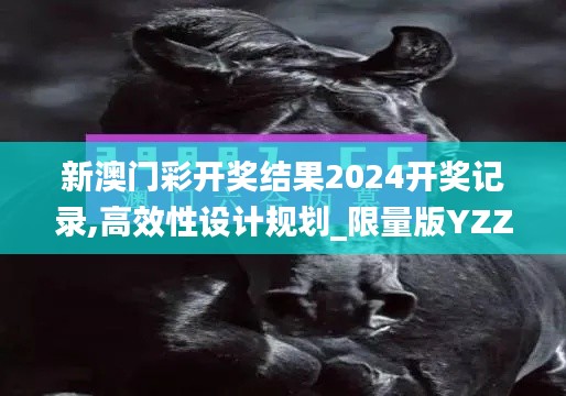 新澳门彩开奖结果2024开奖记录,高效性设计规划_限量版YZZ9.60