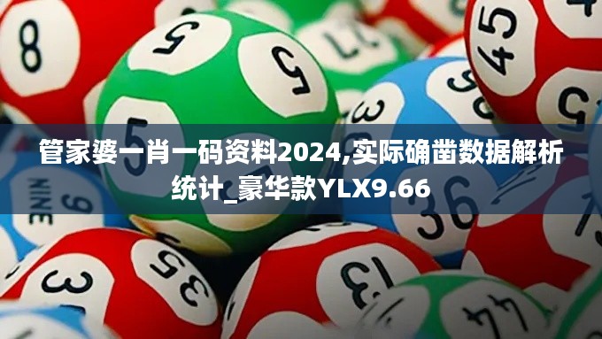 管家婆一肖一码资料2024,实际确凿数据解析统计_豪华款YLX9.66