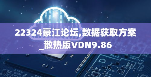 22324豪江论坛,数据获取方案_散热版VDN9.86