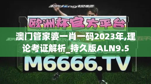 澳门管家婆一肖一码2023年,理论考证解析_持久版ALN9.5