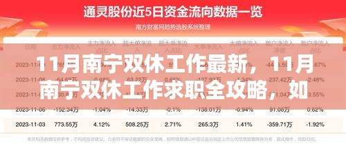 11月南宁双休工作求职攻略，如何找到心仪职位并提升技能准备