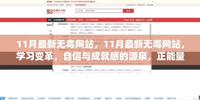 11月最新无毒网站，学习变革，激发自信与成就感的正能量起点