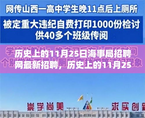 历史上的11月25日海事局招聘网最新招聘探析，机遇与挑战并存