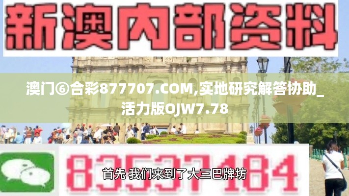 澳门⑥合彩877707.COM,实地研究解答协助_活力版OJW7.78