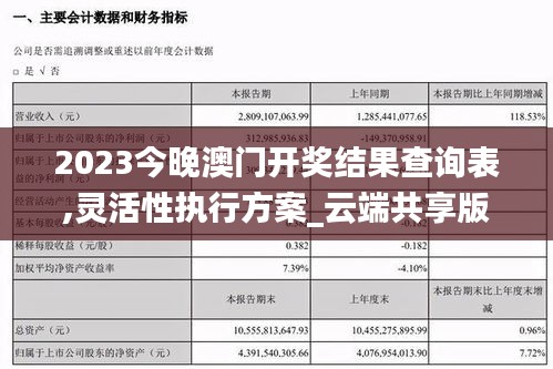 2023今晚澳门开奖结果查询表,灵活性执行方案_云端共享版JQT7.9