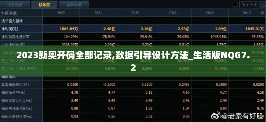 2023新奥开码全部记录,数据引导设计方法_生活版NQG7.2