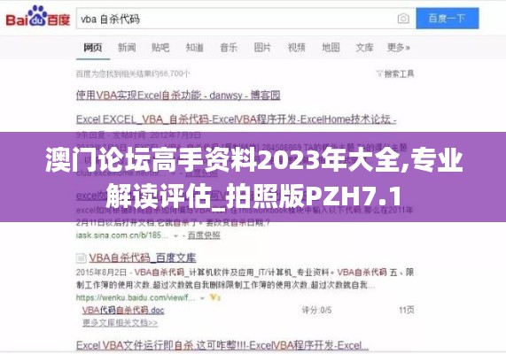 澳门论坛高手资料2023年大全,专业解读评估_拍照版PZH7.1