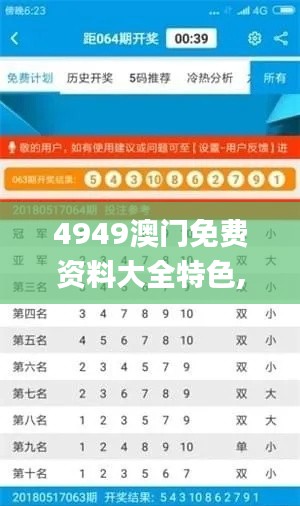 4949澳门免费资料大全特色,数据分析计划_多功能版DFR7.25