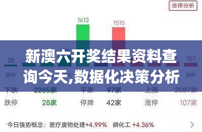 新澳六开奖结果资料查询今天,数据化决策分析_资源版EZA7.6