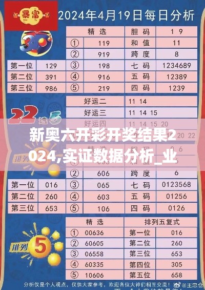 新奥六开彩开奖结果2024,实证数据分析_业界版EHZ7.49