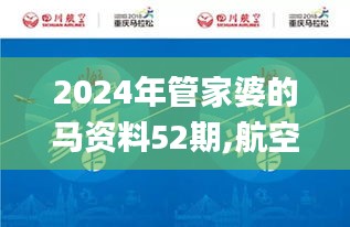 2024年管家婆的马资料52期,航空决策资料_钻石版HTO8.21