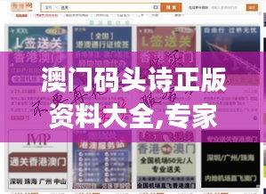 澳门码头诗正版资料大全,专家权威解答_高级版EEW8.63