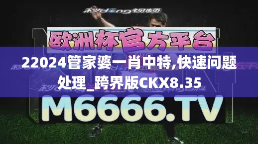 22024管家婆一肖中特,快速问题处理_跨界版CKX8.35