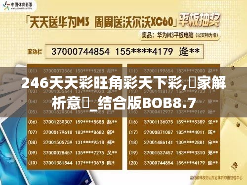 246天天彩旺角彩天下彩,專家解析意見_结合版BOB8.7