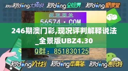 246期澳门彩,现况评判解释说法_全景版UBZ4.30