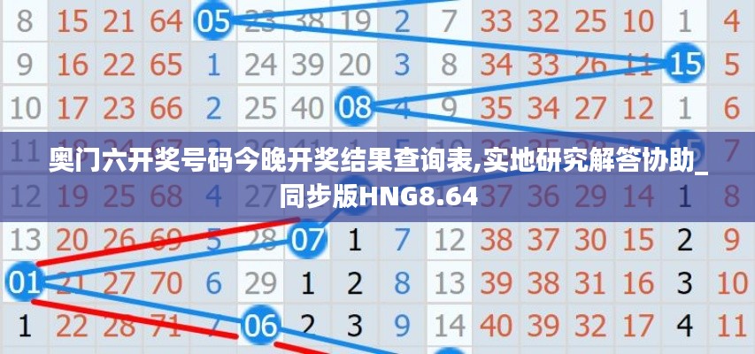 奥门六开奖号码今晚开奖结果查询表,实地研究解答协助_同步版HNG8.64