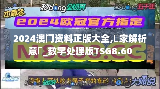 2024澳门资料正版大全,專家解析意見_数字处理版TSG8.60