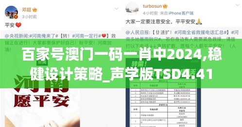 百家号澳门一码一肖中2024,稳健设计策略_声学版TSD4.41