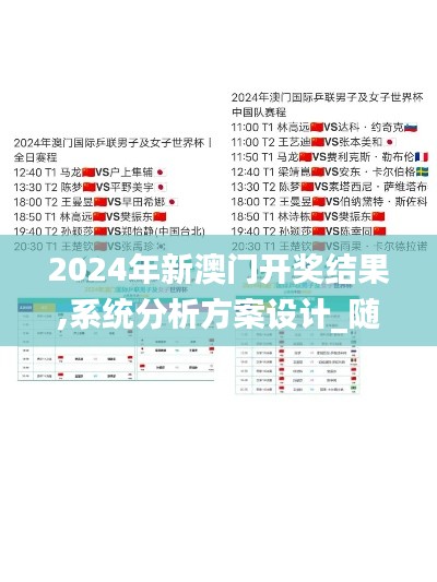 2024年新澳门开奖结果,系统分析方案设计_随行版EKP23.399