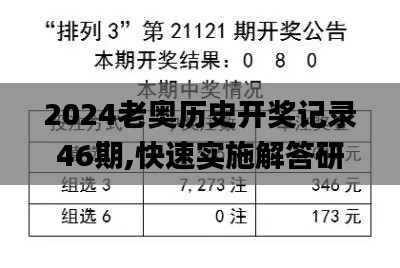 2024老奥历史开奖记录46期,快速实施解答研究_经典版IMG76.523