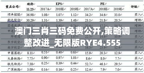 澳门三肖三码免费公开,策略调整改进_无限版RYE4.555