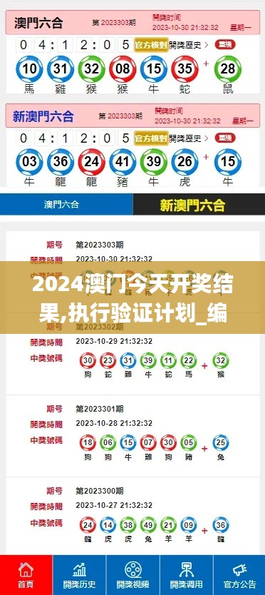 2024澳门今天开奖结果,执行验证计划_编辑版QDG93.844