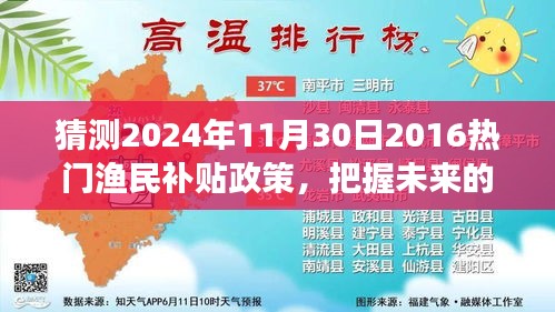 2024年渔民补贴政策展望，把握未来的渔舟梦与自我超越之旅