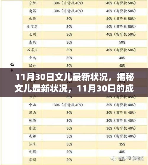 11月30日文儿最新状况，揭秘文儿最新状况，11月30日的成长与变化（重点关注要点一、二、三）