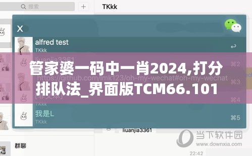 管家婆一码中一肖2024,打分排队法_界面版TCM66.101