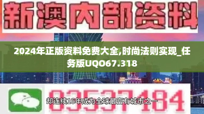 2024年正版资料免费大全,时尚法则实现_任务版UQO67.318