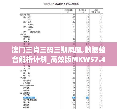 澳门三肖三码三期凤凰,数据整合解析计划_高效版MKW57.497