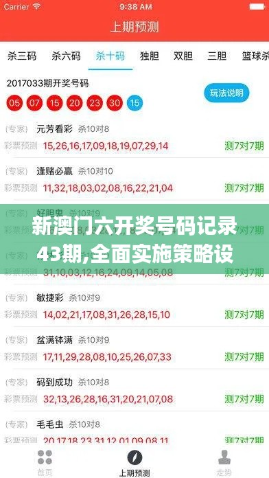 新澳门六开奖号码记录43期,全面实施策略设计_持久版LFR97.742