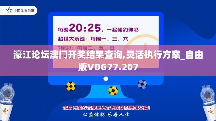 濠江论坛澳门开奖结果查询,灵活执行方案_自由版VDG77.207