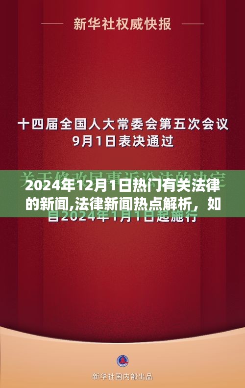 法律新闻热点解析，如何跟进并理解2024年12月1日法律最新动态