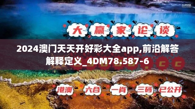 2024澳门天天开好彩大全app,前沿解答解释定义_4DM78.587-6